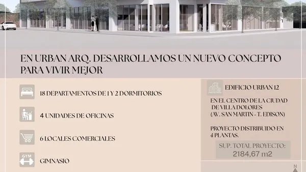 Departamento en Av. San Martin esquina Thomas a. Edison