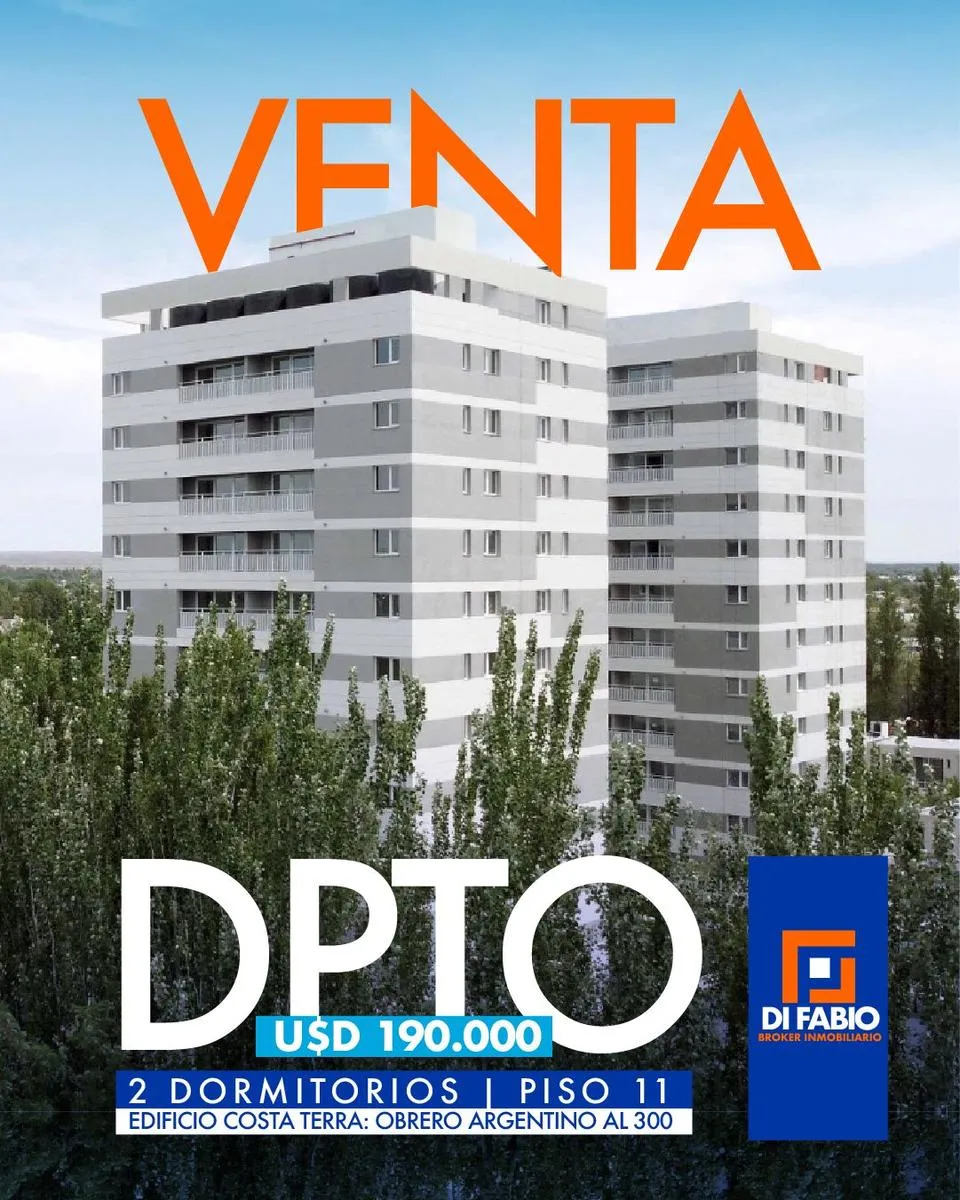 Departamento en Obreros Argentinos al 300