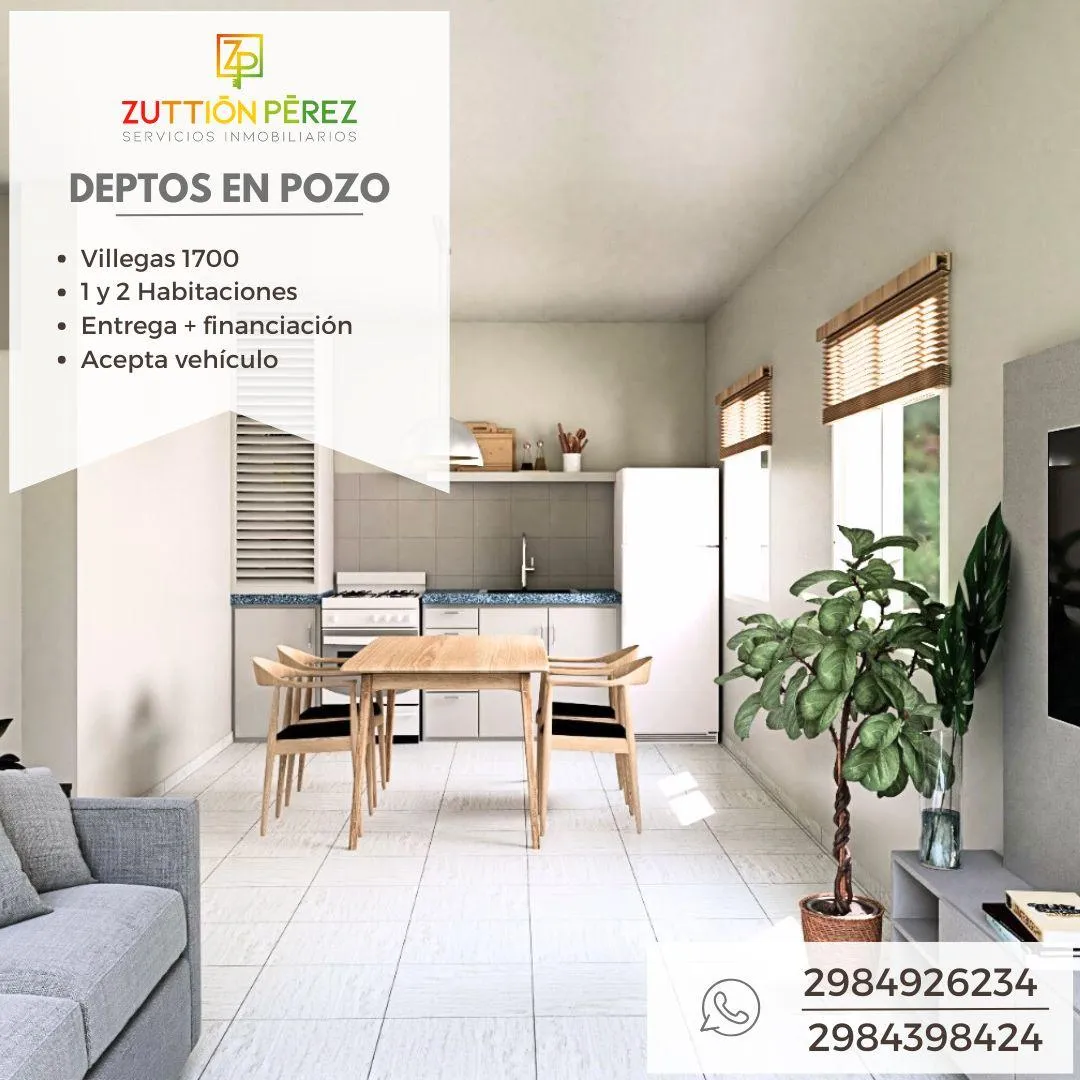 Departamento en Villegas al 1700