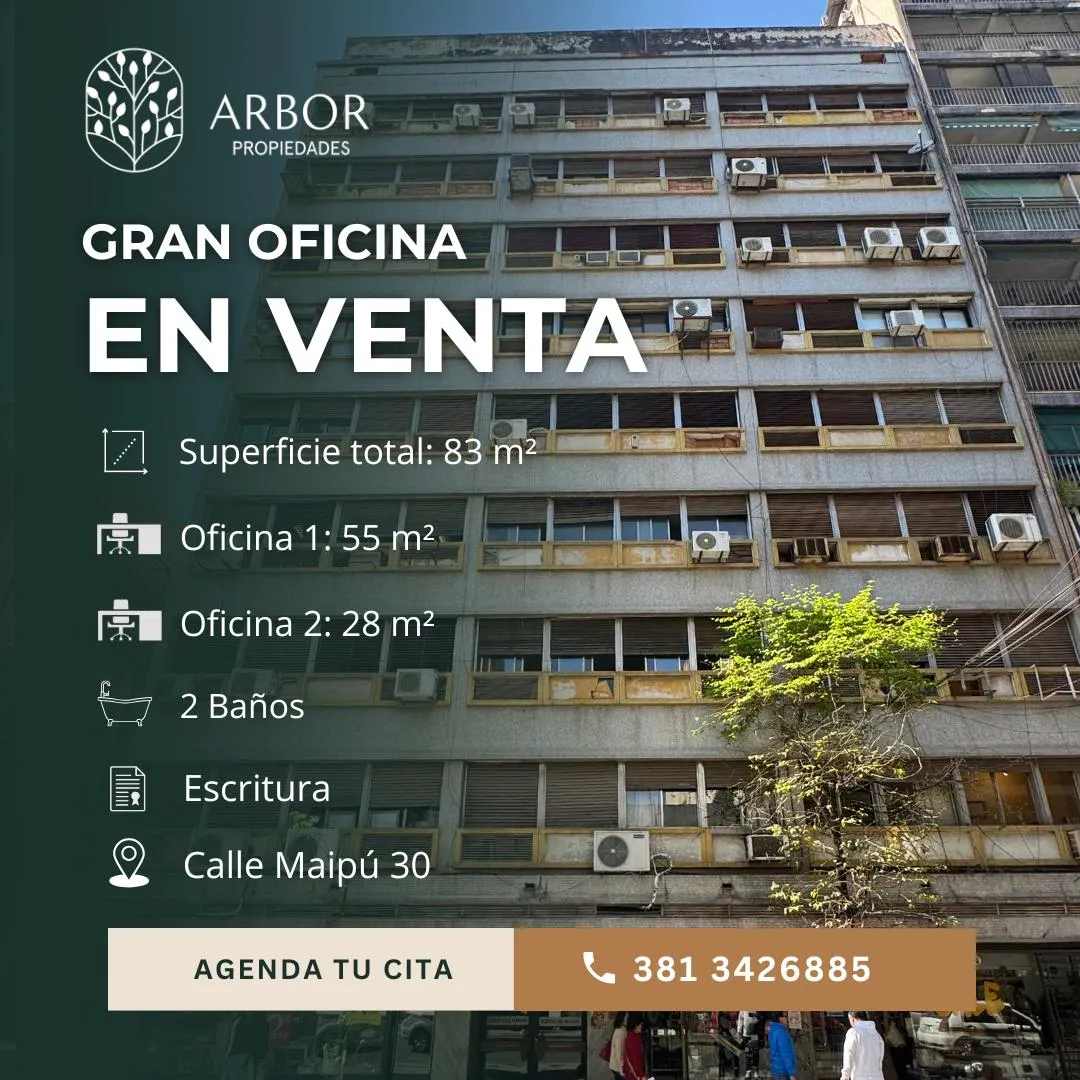 Oficina en Maipú 35