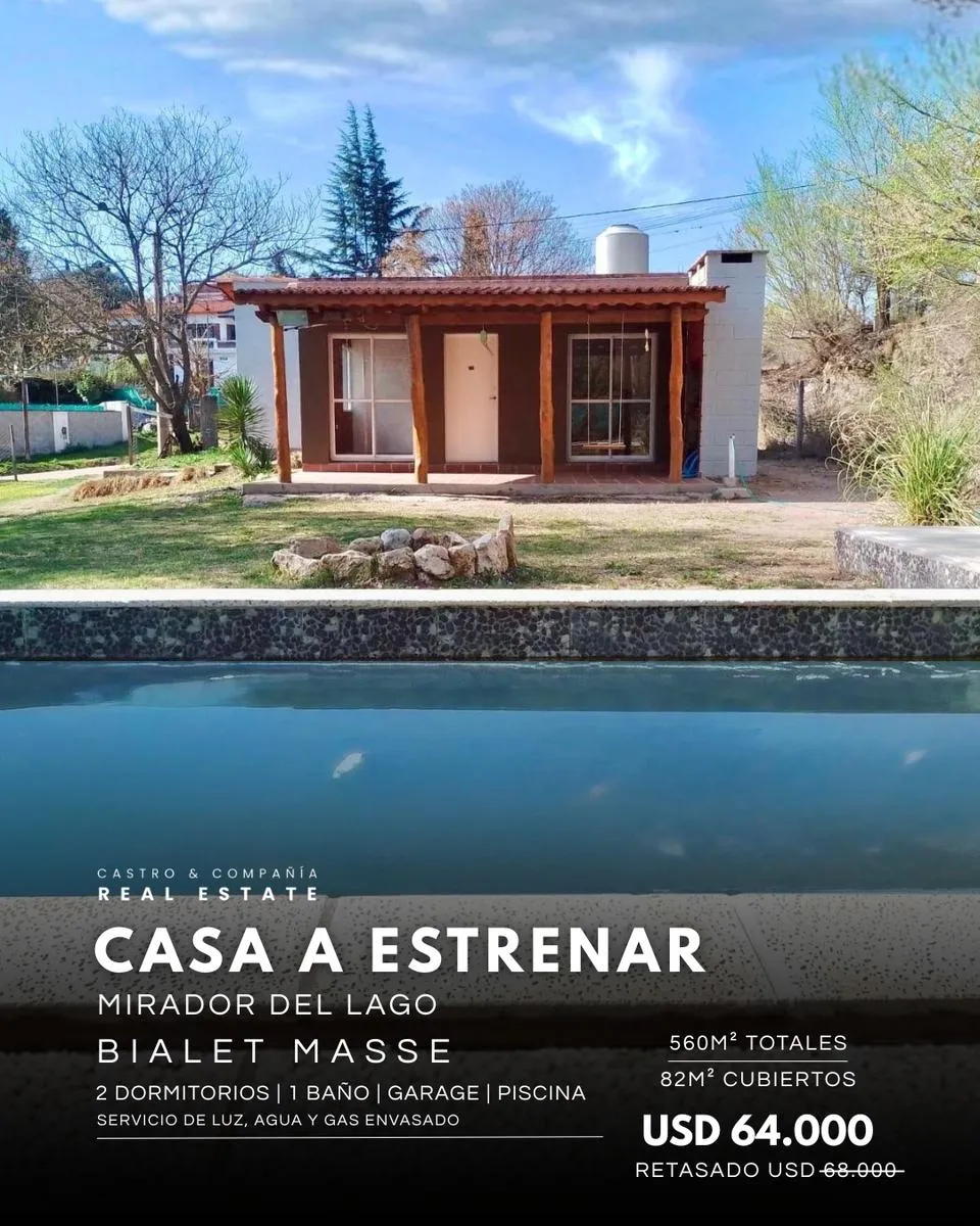 Casa en Mirador del lago, Bialet Masse