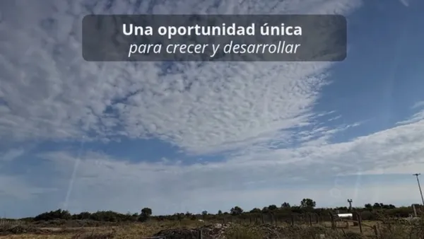 Terreno en Ruta 20 casi primera junta