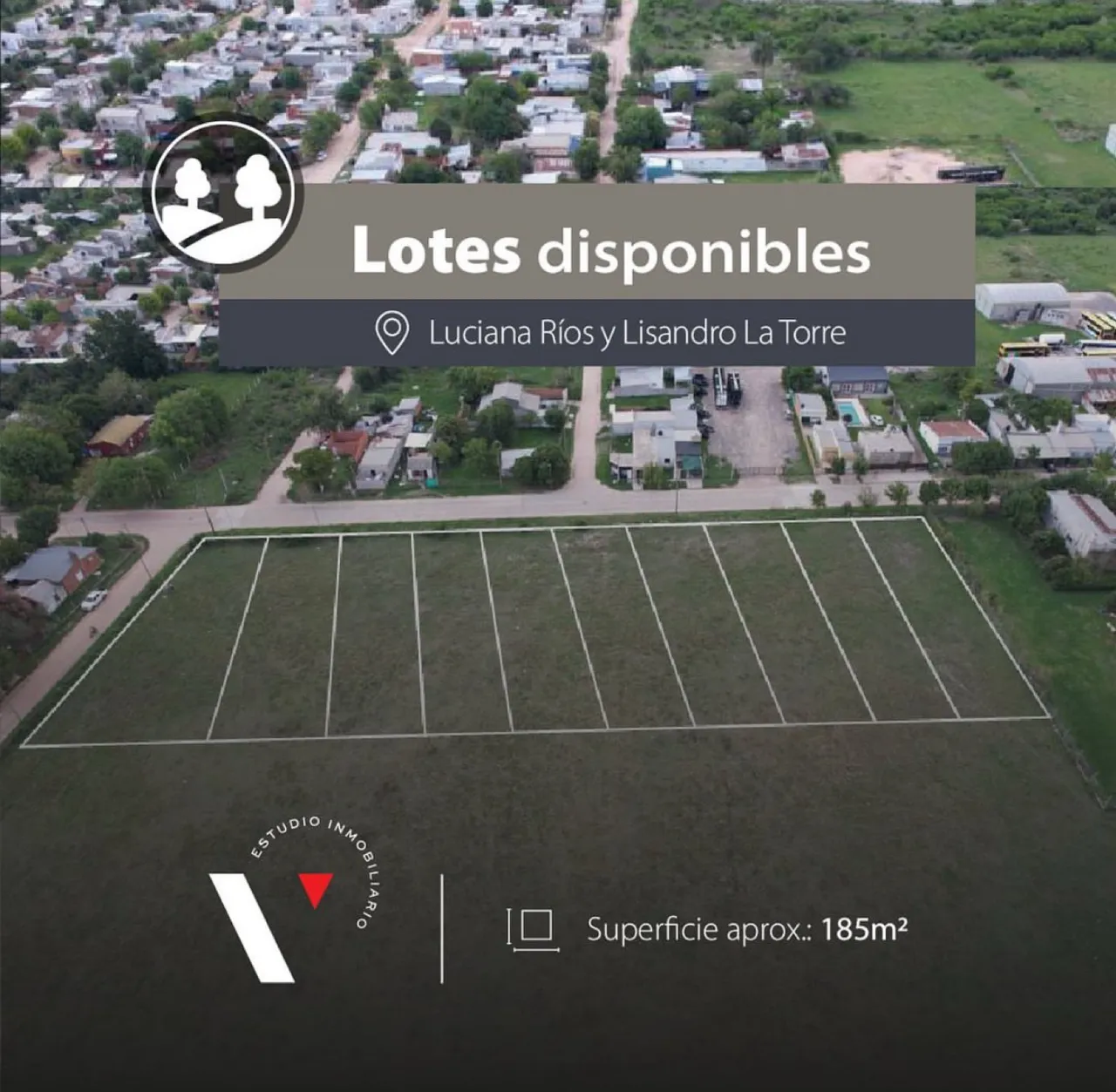 Terreno en Luciana Ríos y Lisandro De La Torre