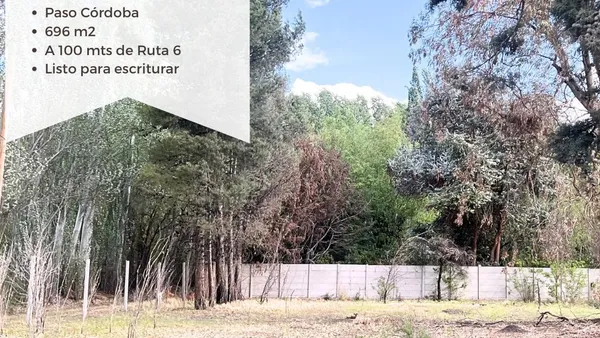 Terreno en Paso Cordoba