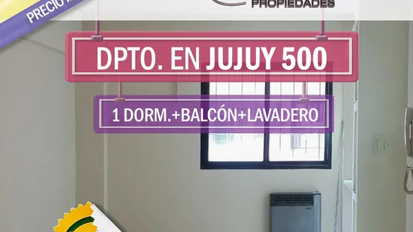 Departamento en Jujuy al 500