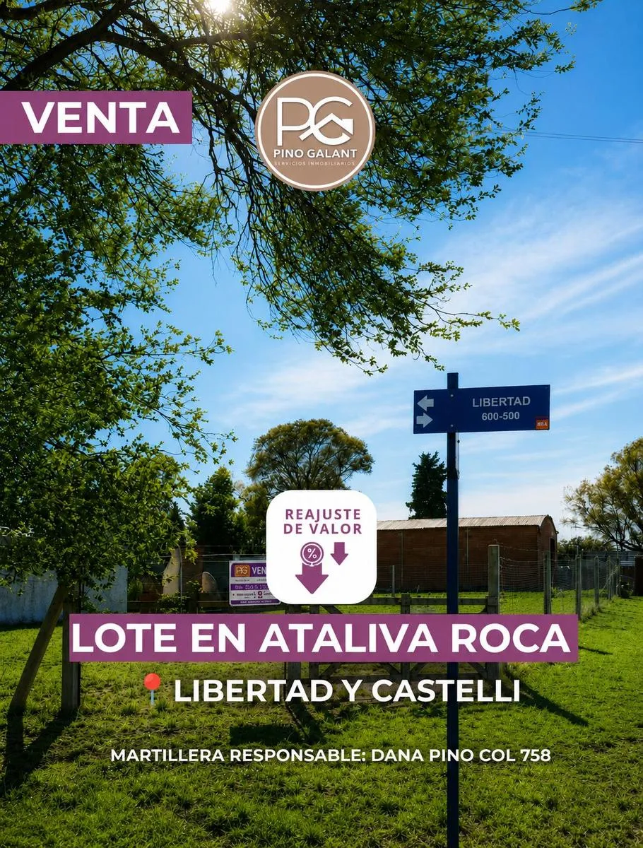 Terreno en Castelli y libertad