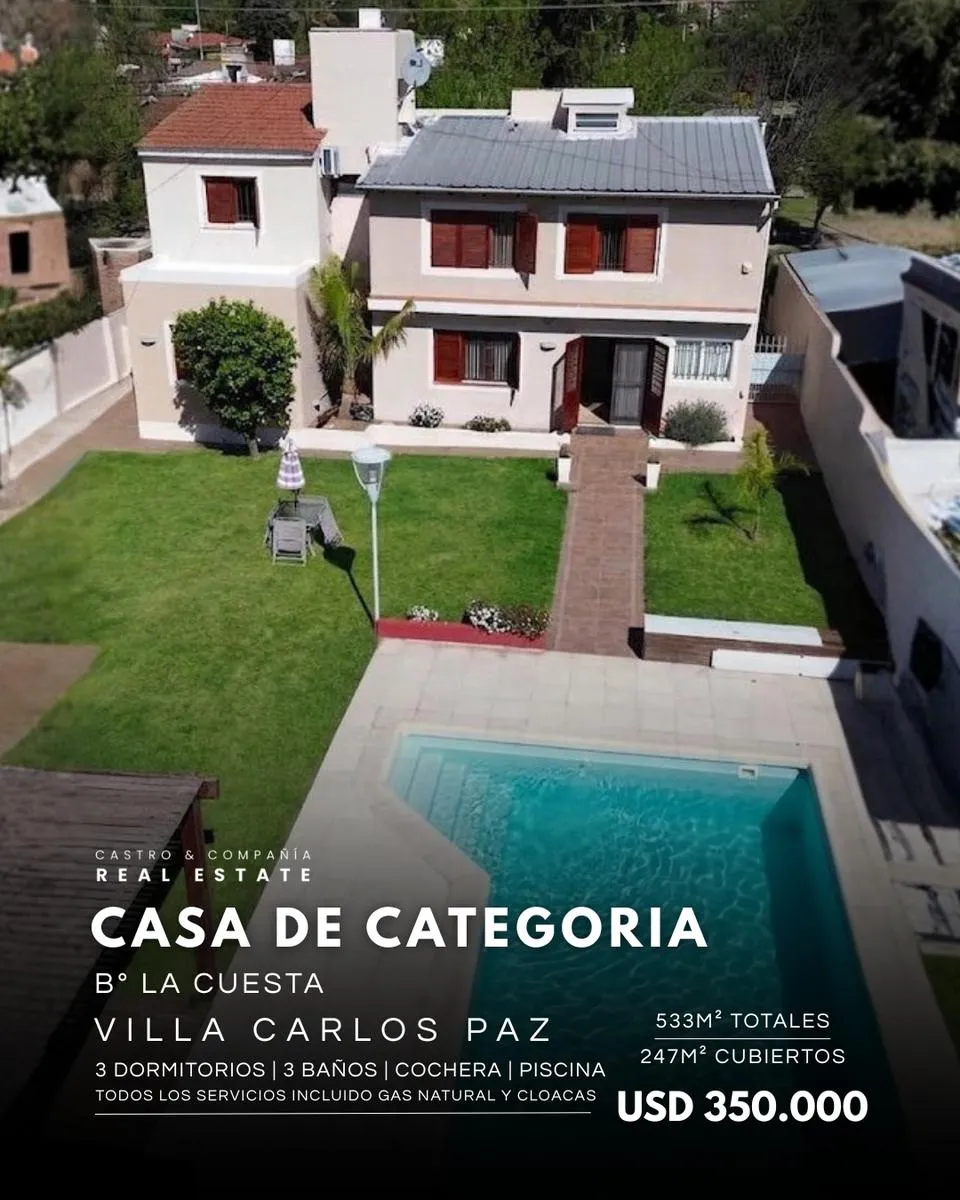 Casa en La Cuesta, Villa Carlos Paz