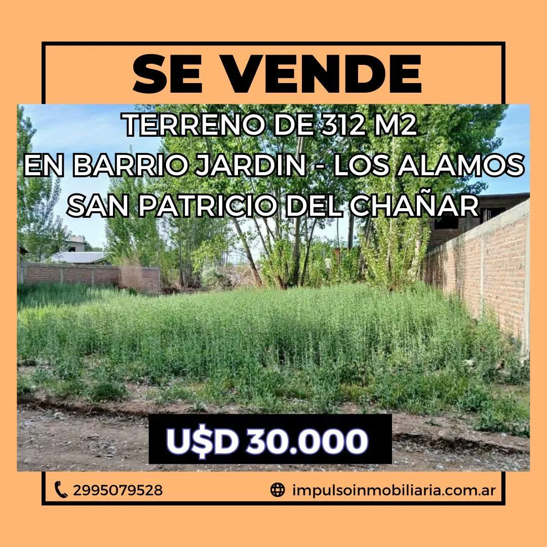 Terreno en Los Alamos al 400
