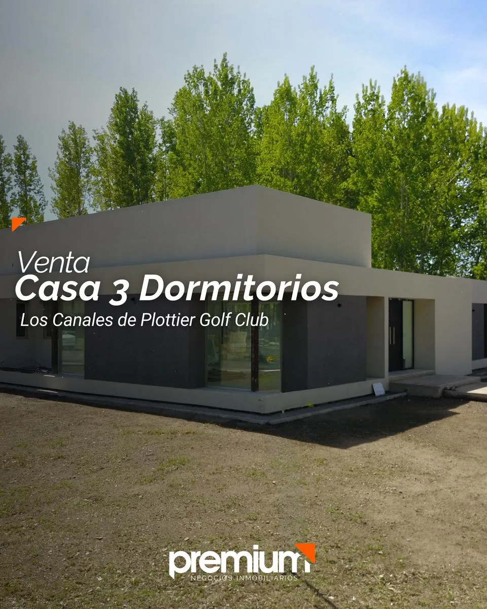 Casa en Casa en Venta - 3 Dormitorios - Barrio los Canales de Plottier Golf Club