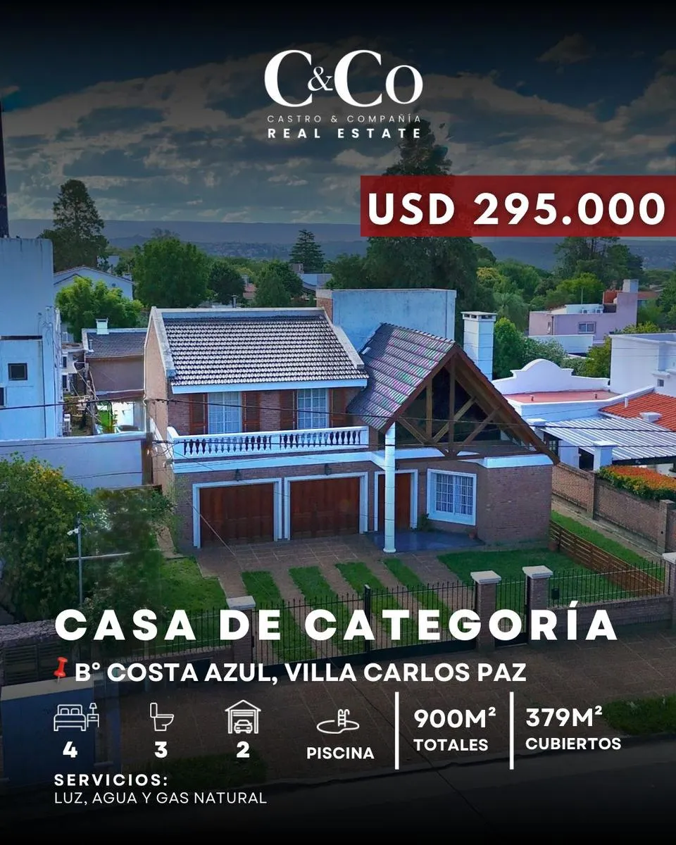 Casa en Costa Azul Norte, Villa Carlos Paz