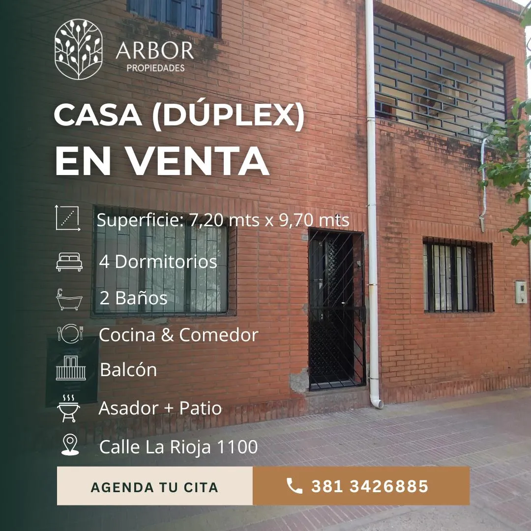 Casa en La Rioja al 1100