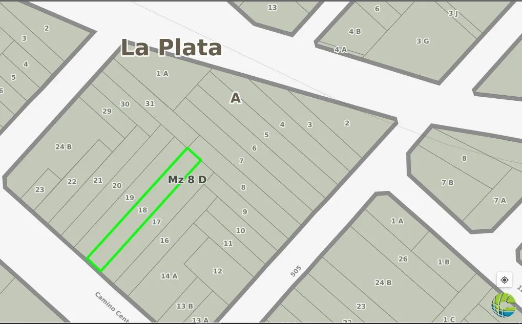 Terreno en Camino Centenario e/ 504 y 505
