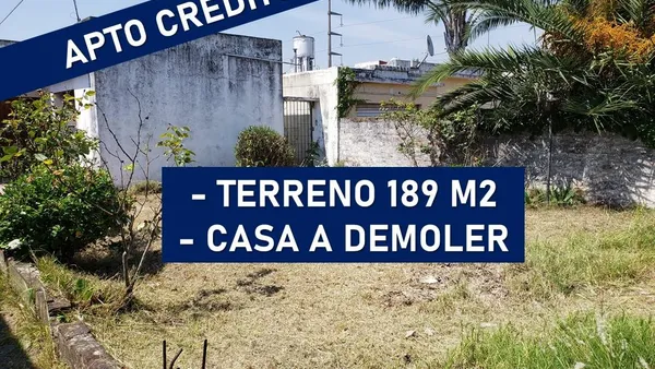 Terreno en Av. Zapiola 900 Bernal