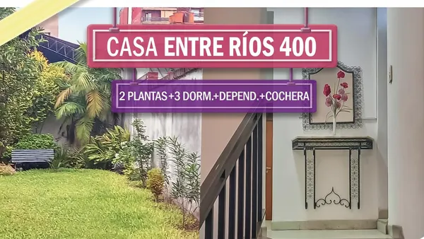 Casa en Entre Ríos al 400