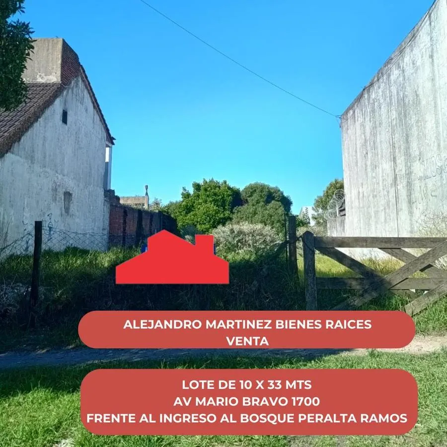 Terreno en Av. Mario Bravo 1700