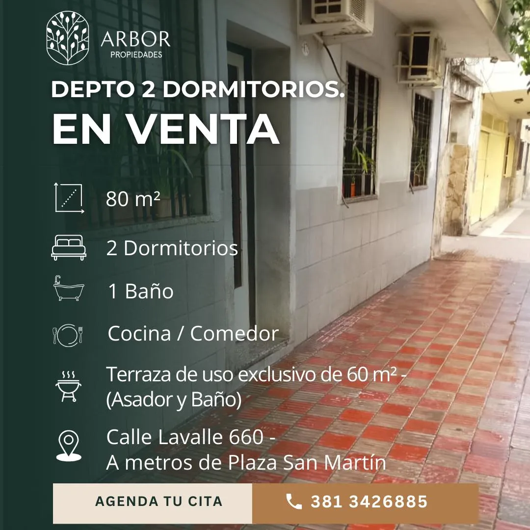 Departamento en Lavalle al 600
