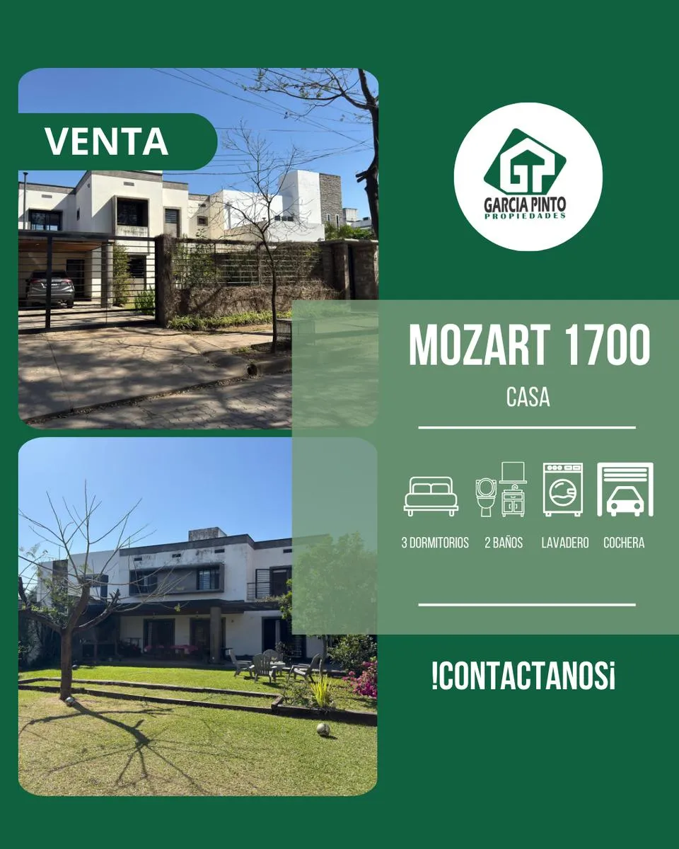 Casa en Mozart al 1700