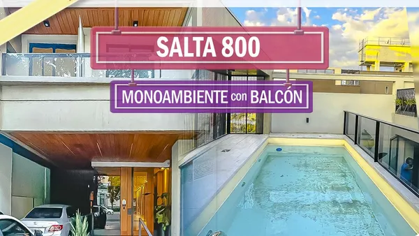 Departamento en Salta al 800