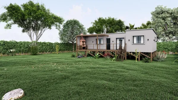 Casa en Casa 3 amb. 60m2 en venta Barrio nautico Albardon a estrenar