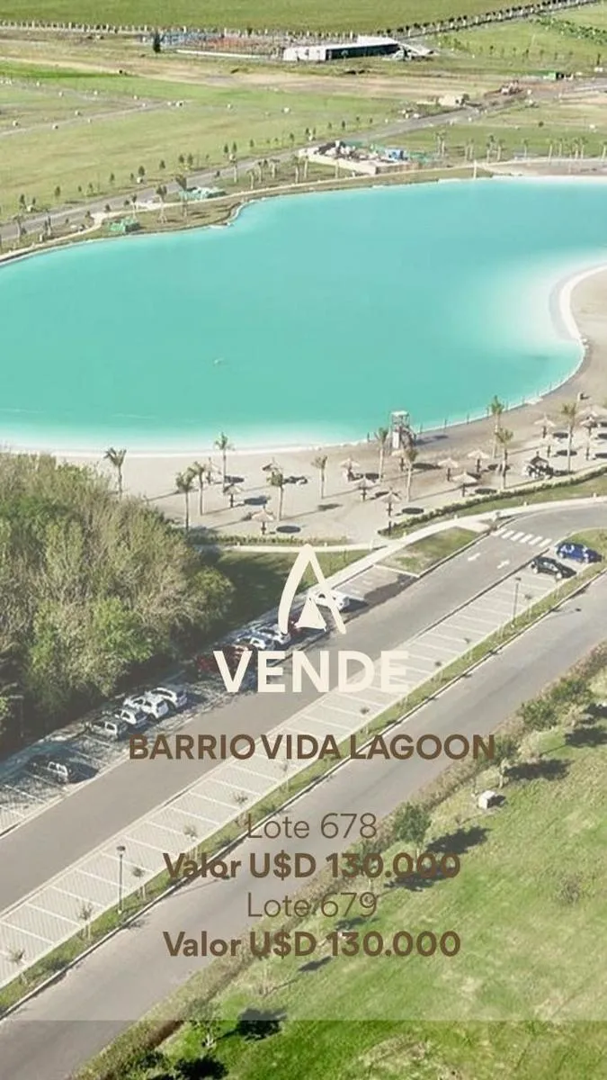 Terreno en Vida Lagoon Lote 678
