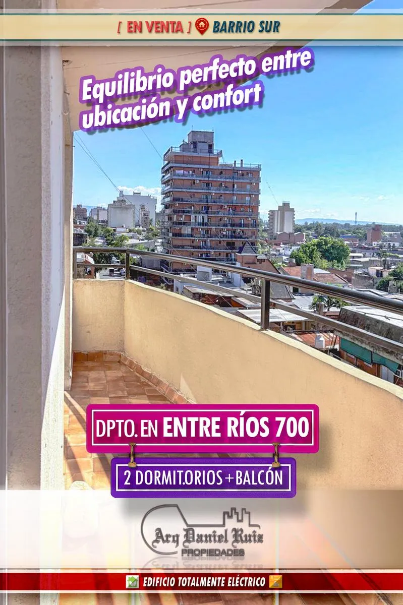 Departamento en Entre Ríos al 700