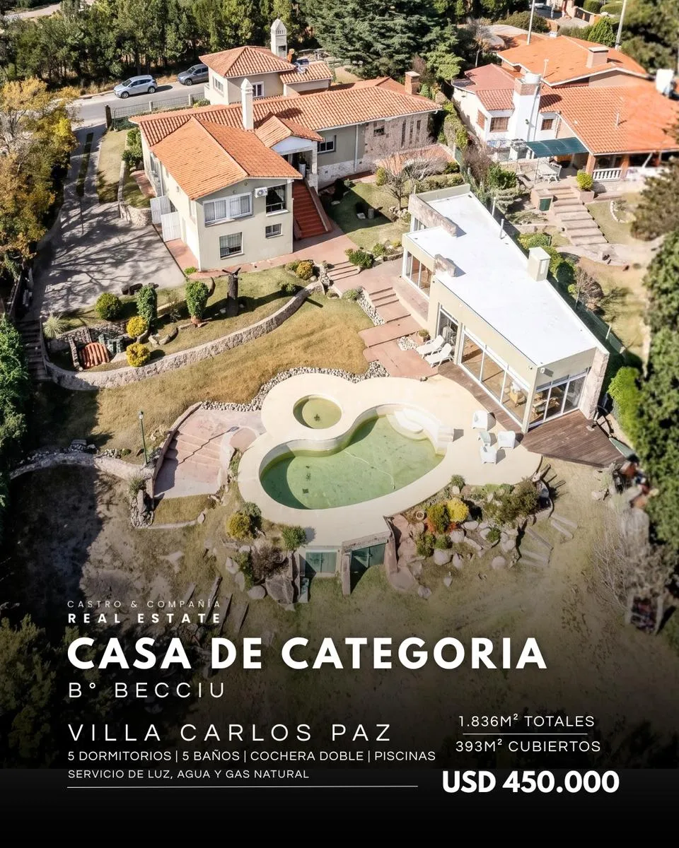 Casa en Becciu, Villa Carlos Paz