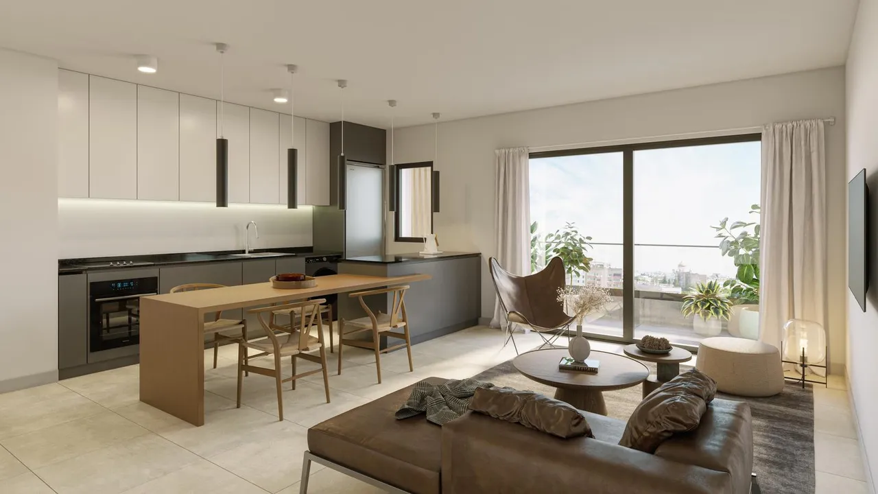 Departamento en Av. Belgrano 3588 1° C - Almagro - 2 ambientes con balcón amplio en construcción