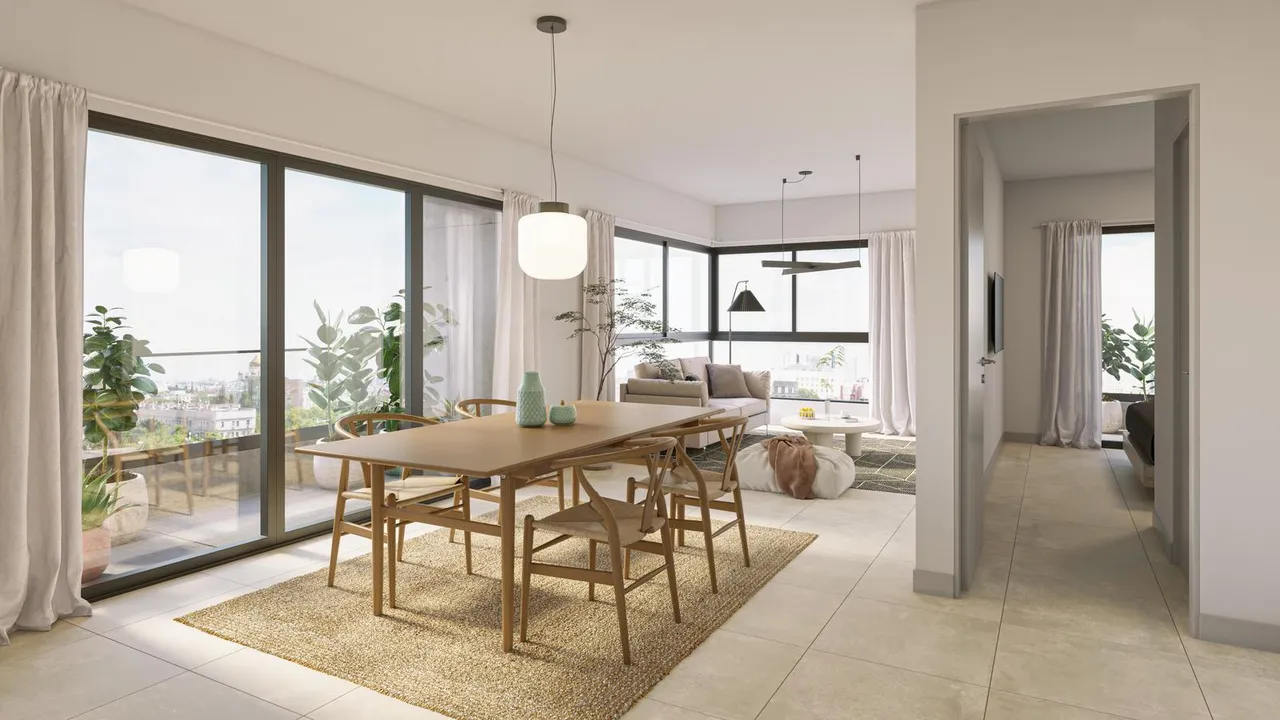 Departamento en Av. Belgrano 3588 4° A - 2 ambientes con 2 balcones en construcción en Almagro