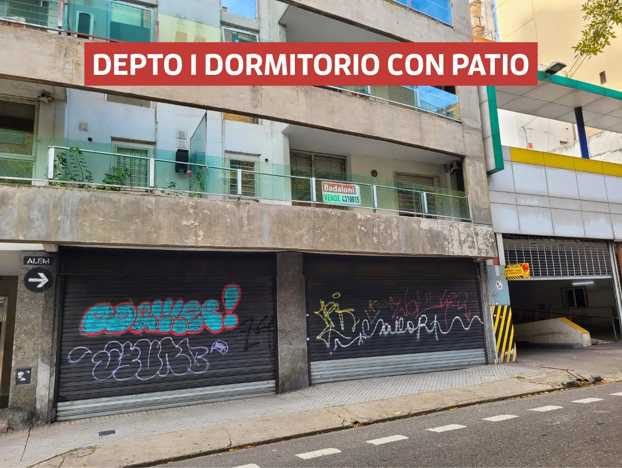 Departamento en Alem 1101 01-02