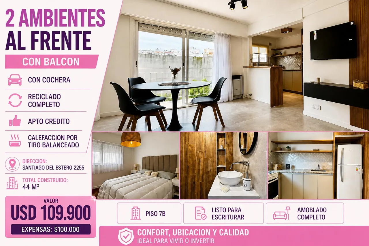 Departamento en Santiago del Estero al 2200
