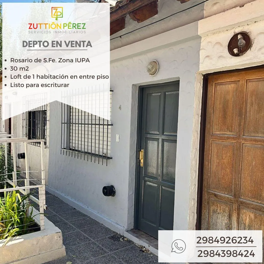 Departamento en Rosario de Santa Fe al 1700 casi Villegas