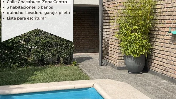 Casa en Chacabuco al 1300 casi 25 de Mayo