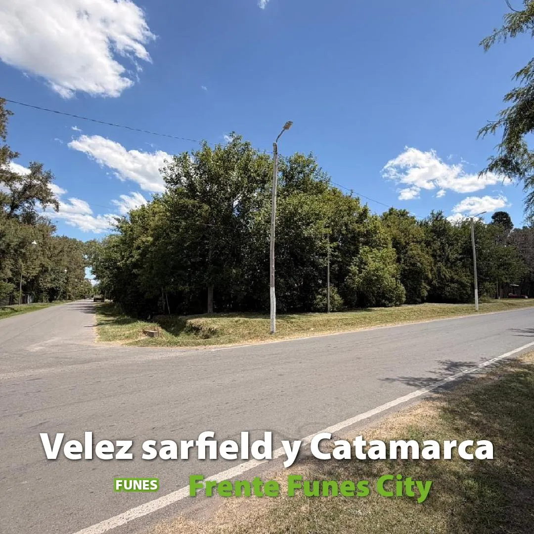 Terreno en Velez sarfield y Catamarca - Funes City