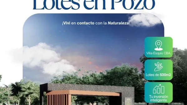 Terreno en Las Toscas, Barrio Vita Nova, Villa Esquiu