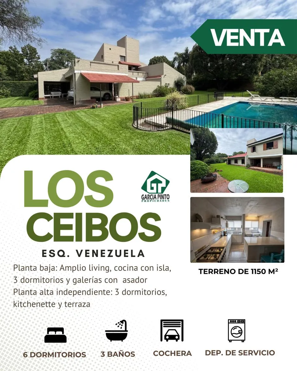 Casa en LOS CEIBOS ESQ VENEZUELA