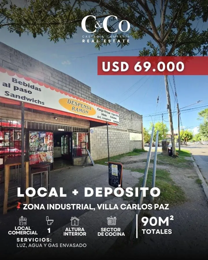 Local Comercial en Av. Brasil y Uspallata