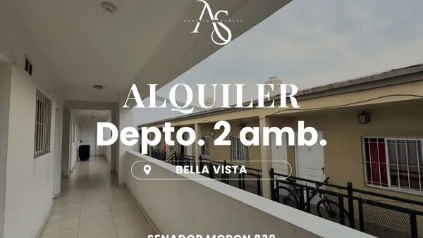 Departamento en senador moron al 800