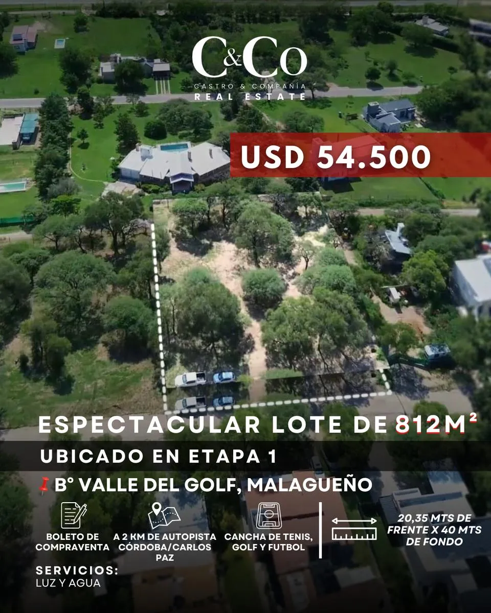 Terreno en Valle del Golf, Malagueño