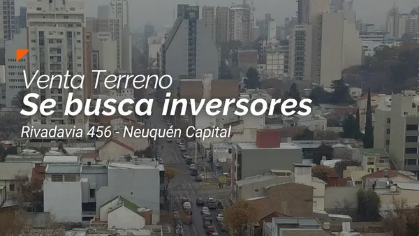 Terreno en Venta - Terreno 10.25m x 50m - Rivadavia 456 - Neuquén Capital