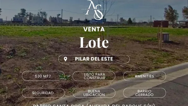 Terreno en Ah del parque al 1200