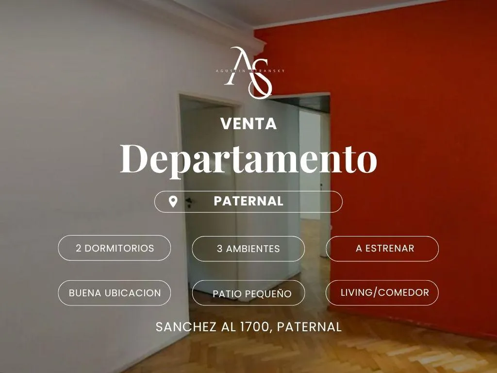 Departamento en SANCHEZ 1700 al 1700 (APTO CREDITO )