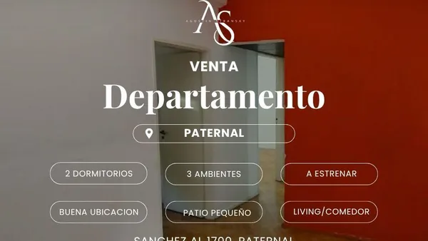 Departamento en SANCHEZ 1700 al 1700 (APTO CREDITO )