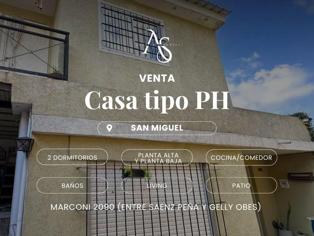 Departamento en Marconi al 2000