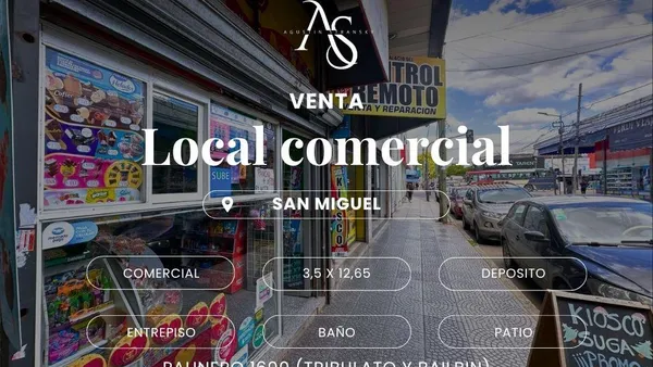 Local Comercial en Paunero al 1600