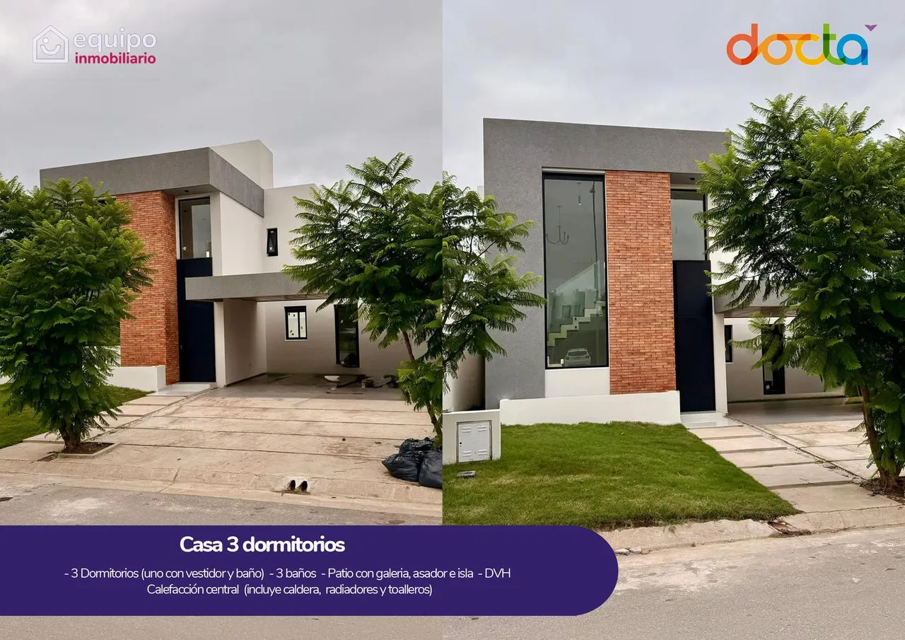 Casa en Casa 3 dorm Docta
