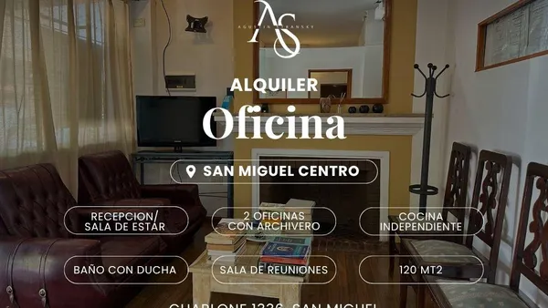 Oficina en Charlone al 1300