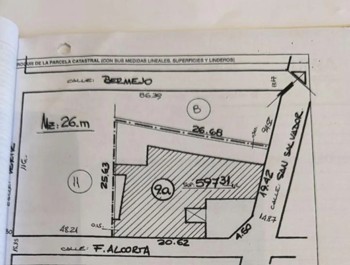 Terreno en San Salvador al 3200
