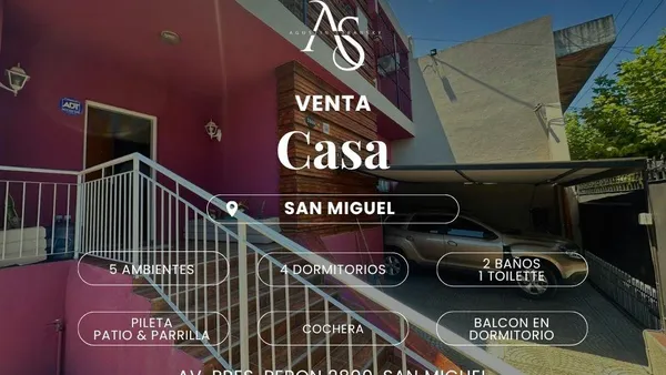 Casa en av. Presidente Perón al 2800