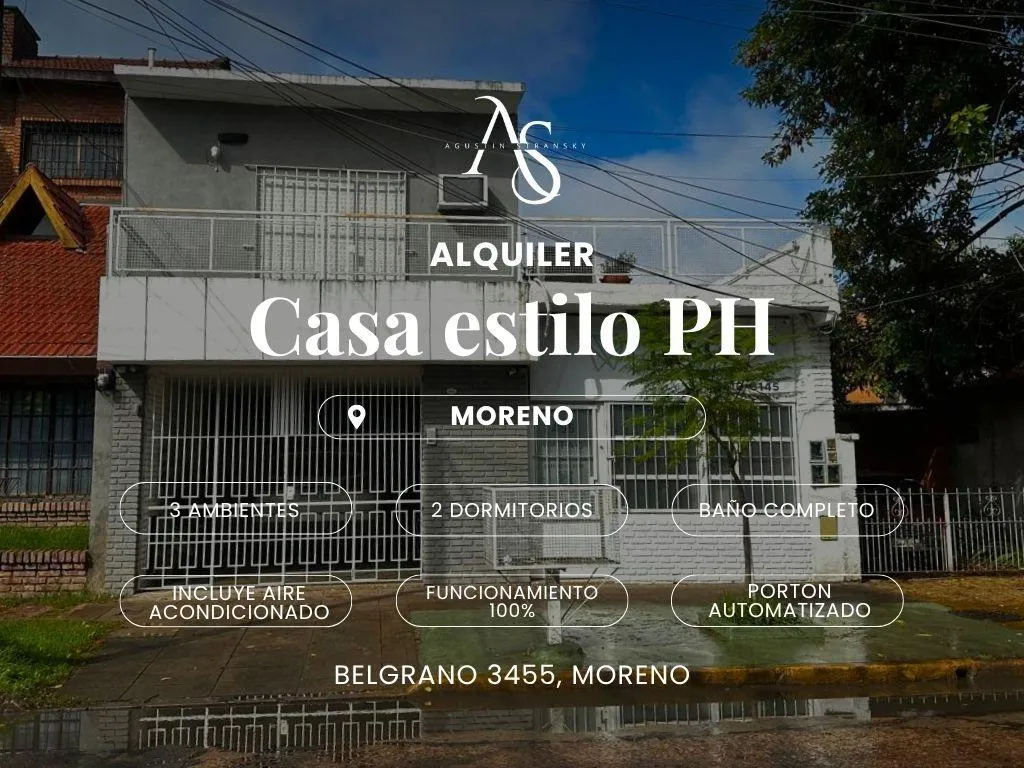 Departamento en BELGRANO3400 al 3400
