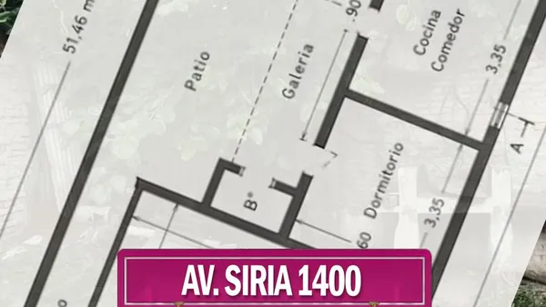 Terreno en Av. Siria al 1400